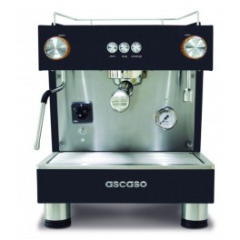 Ekspres do kawy ASCASO BAR 1GR Black z podłączeniem do wody bieżącej
